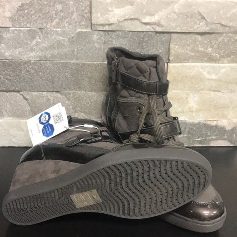 Women's Geox  Eleni Wedge Sneaker - Picture 5 of 6